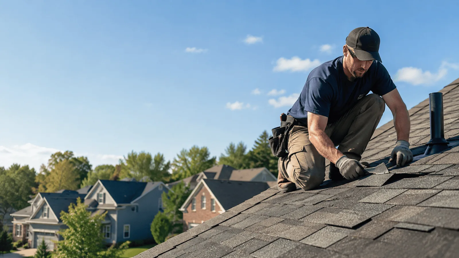 Roof Leak Repair in Amesville, OH near me